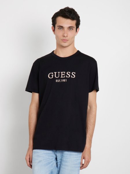 GUESS T-Shirt Logostickerei 10758943