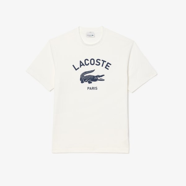 LACOSTE Classic Fit T-Shirt mit Lacoste-Print 10755264