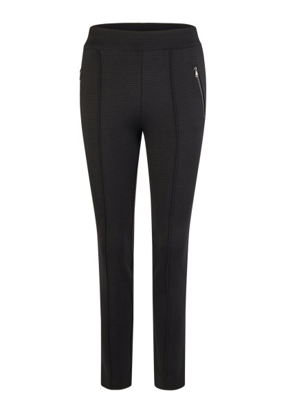 MARC AUREL Leggings mit tonigem Mini-Hahnentritt 10780272