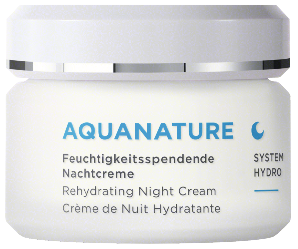 ANNEMARIE BÖRLIND AQUANATURE Feuchtigkeitsspendende Nachtcreme