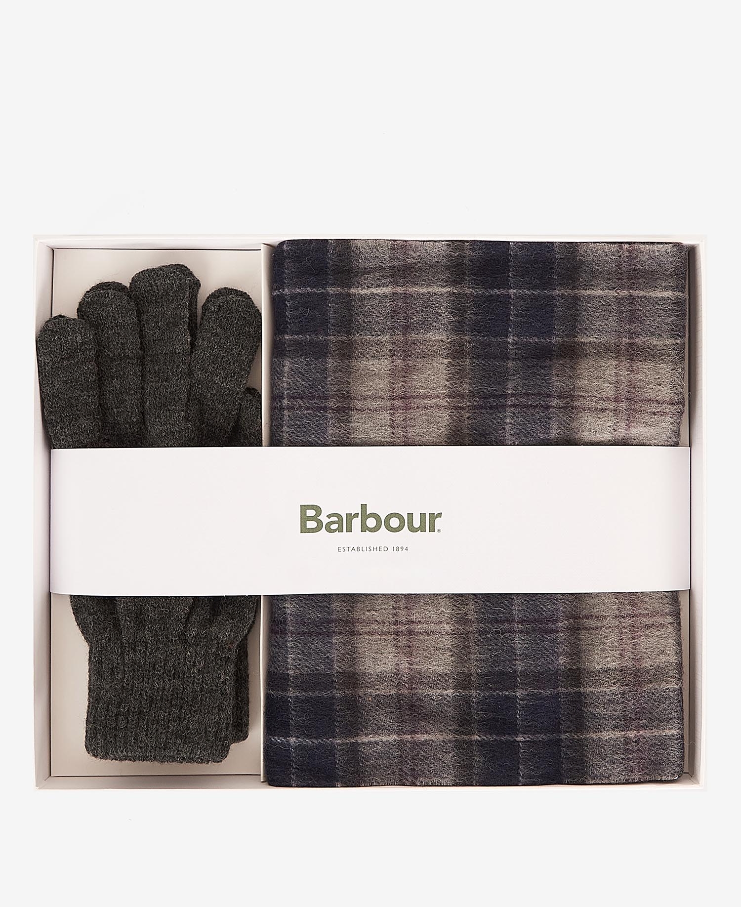 BARBOUR Geschenkbox mit Schal und Handschuhen 10714914