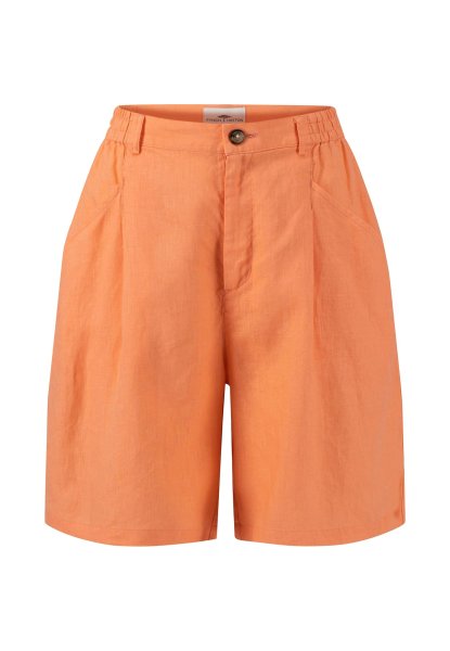 FYNCH HATTON Leinenshorts mit Bundfalten 10748754