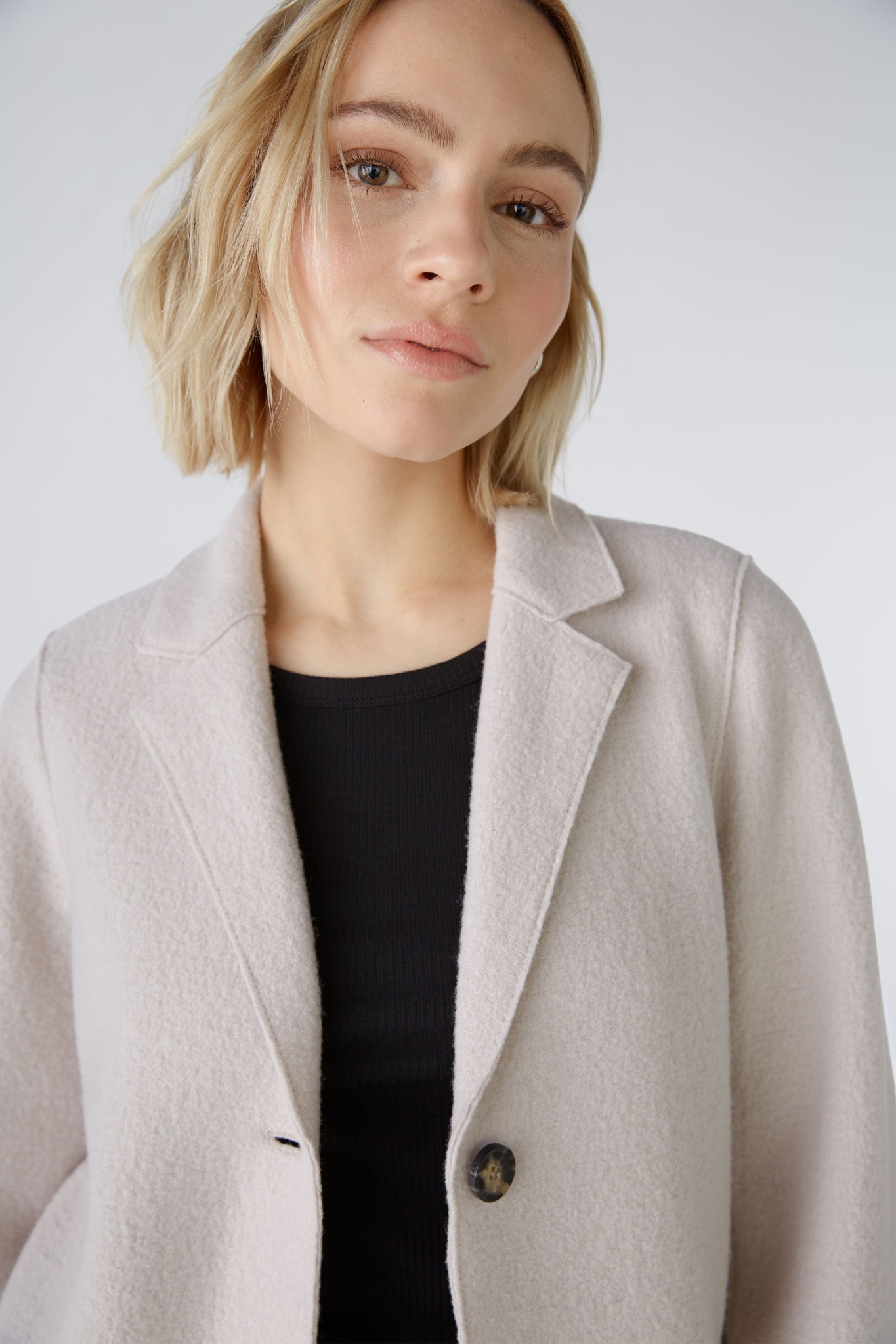 OUI MAYSON Mantel Boiled Wool - reine Schurwolle 10725754 kaufen  