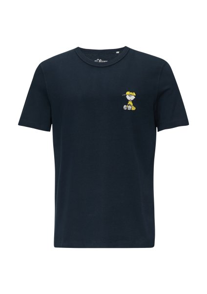 S.OLIVER T-Shirt aus schwerer Jersey-Ware mit Peanuts®-Motiv 10760980