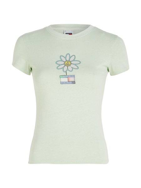 TOMMY JEANS T-Shirt mit Flower Logo 10735103