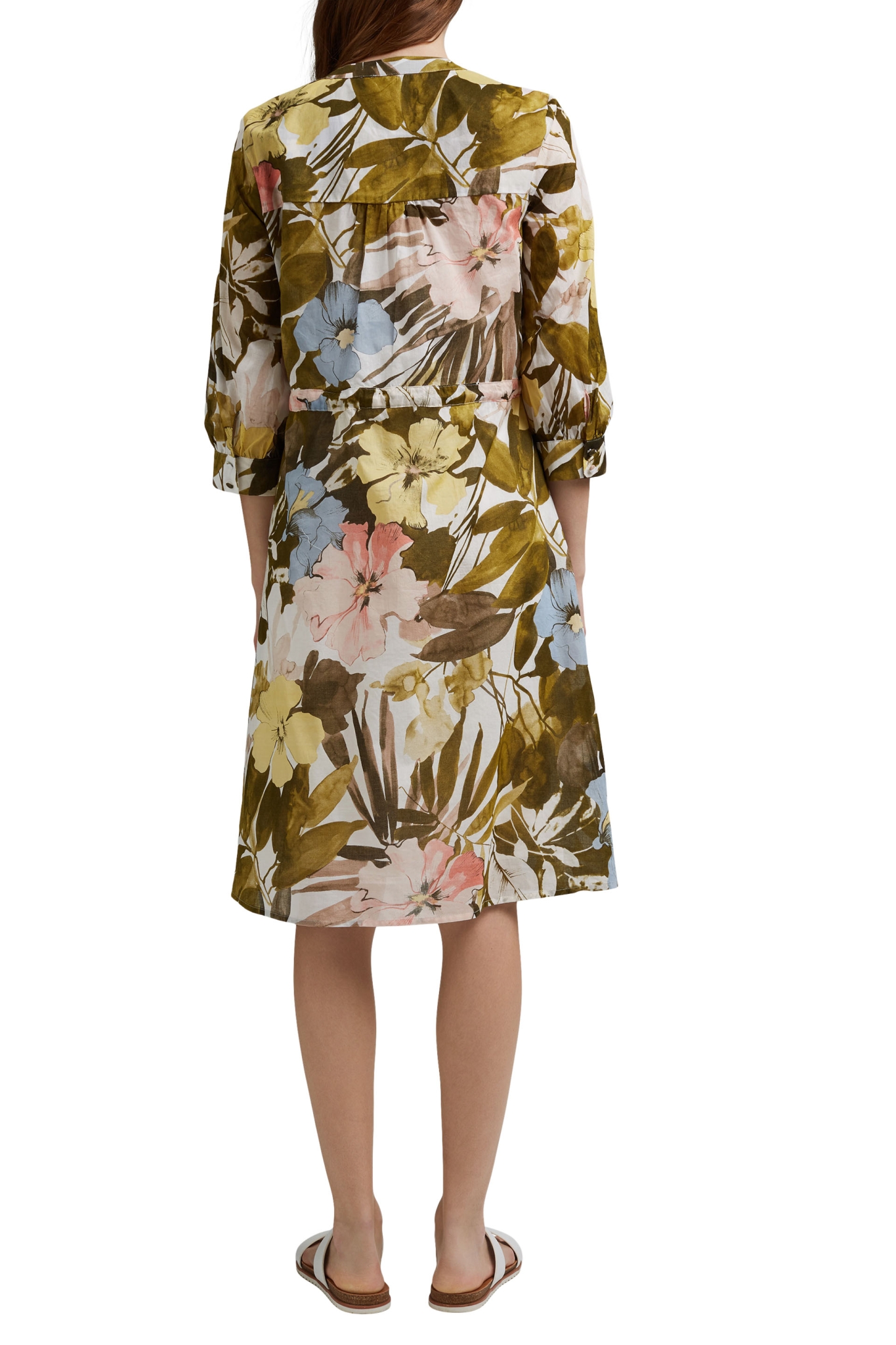 esprit kleid mit kordelzug