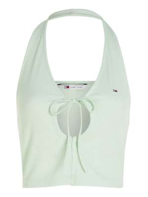 TOMMY JEANS Geripptes Neckholder Top 10735072 kaufen | WÖHRL