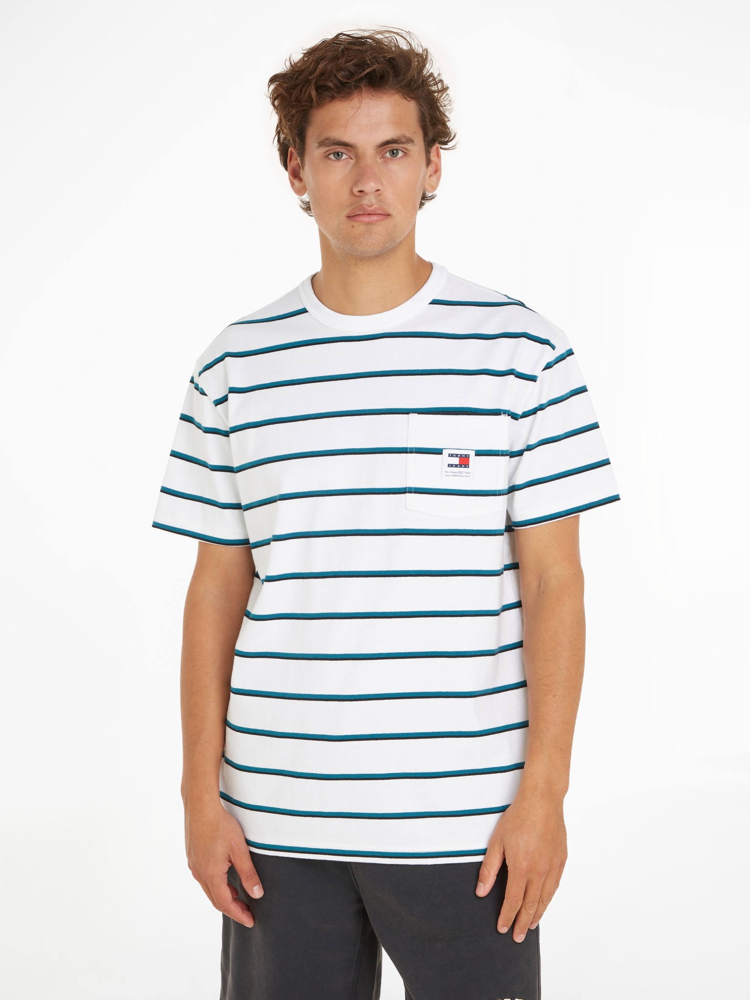 TOMMY JEANS Gestreiftes T-Shirt 10734895
