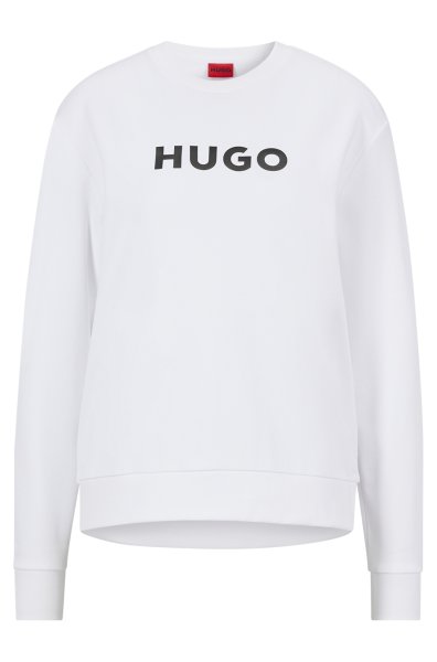 Hugo reverse logo on sale sweatshirt