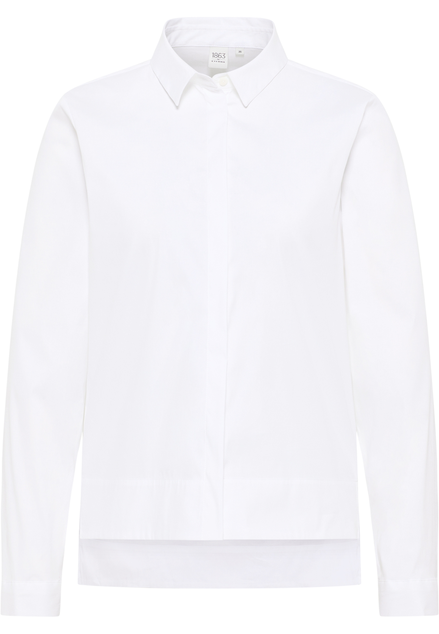 ETERNA Signature Shirt Bluse Popeline Langarm 10722811