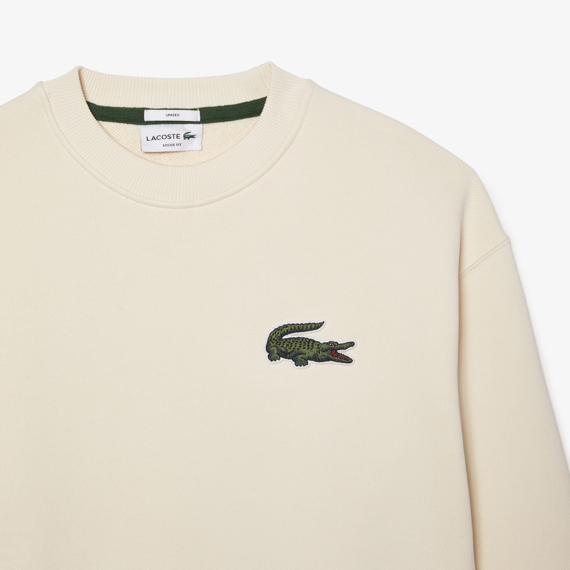 Lacoste on sale white sweater