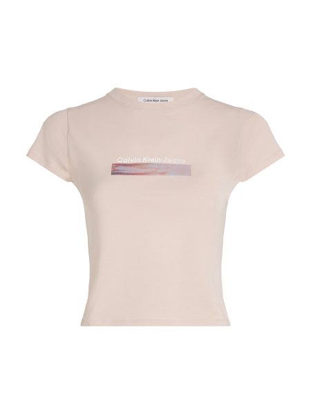 CALVIN KLEIN JEANS DIFFUSED BOX FITTED TEE 10734470