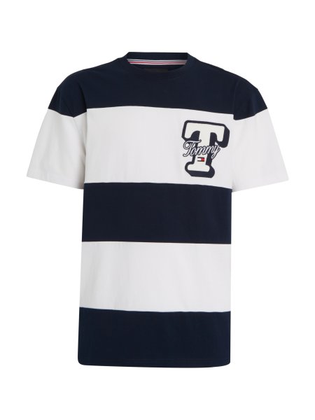 TOMMY JEANS College T-Shirt im Colorblock Design 10734010