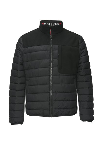 S.OLIVER Pufferjacke aus Softshell mit Kontrast-Details 10761143