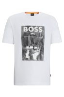 Vorschau: BOSS ORANGE T-Shirt mit Musik-Print 10733929