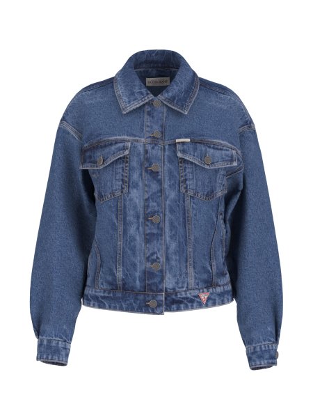 GUESS JEANS Oversized Trucker Jeansjacke 10759001