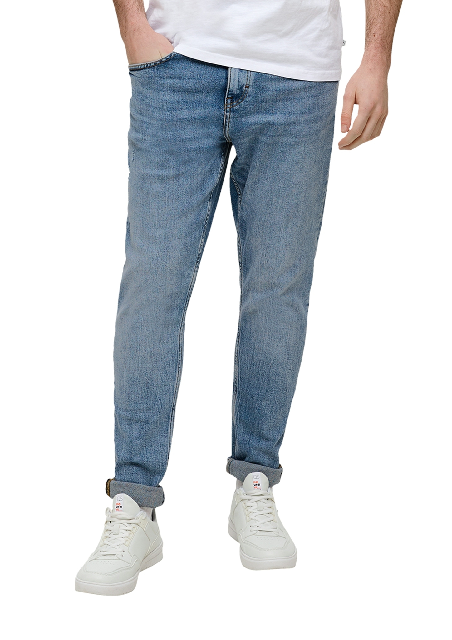 QS Jeans Shawn - Regular Fit - Mid Rise - Tapered Leg 10743989