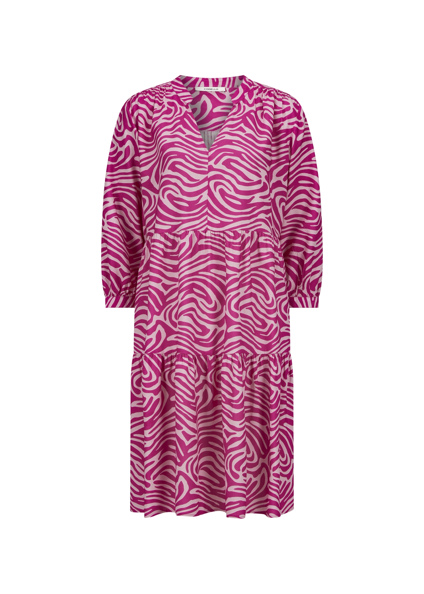 CODELLO Kleid aus Viskose mit Zebramuster 10751194