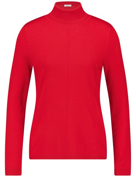 GERRY WEBER COLLECTION Rollkragenpullover mit Armschlitzen, Figurumspielend 10763097