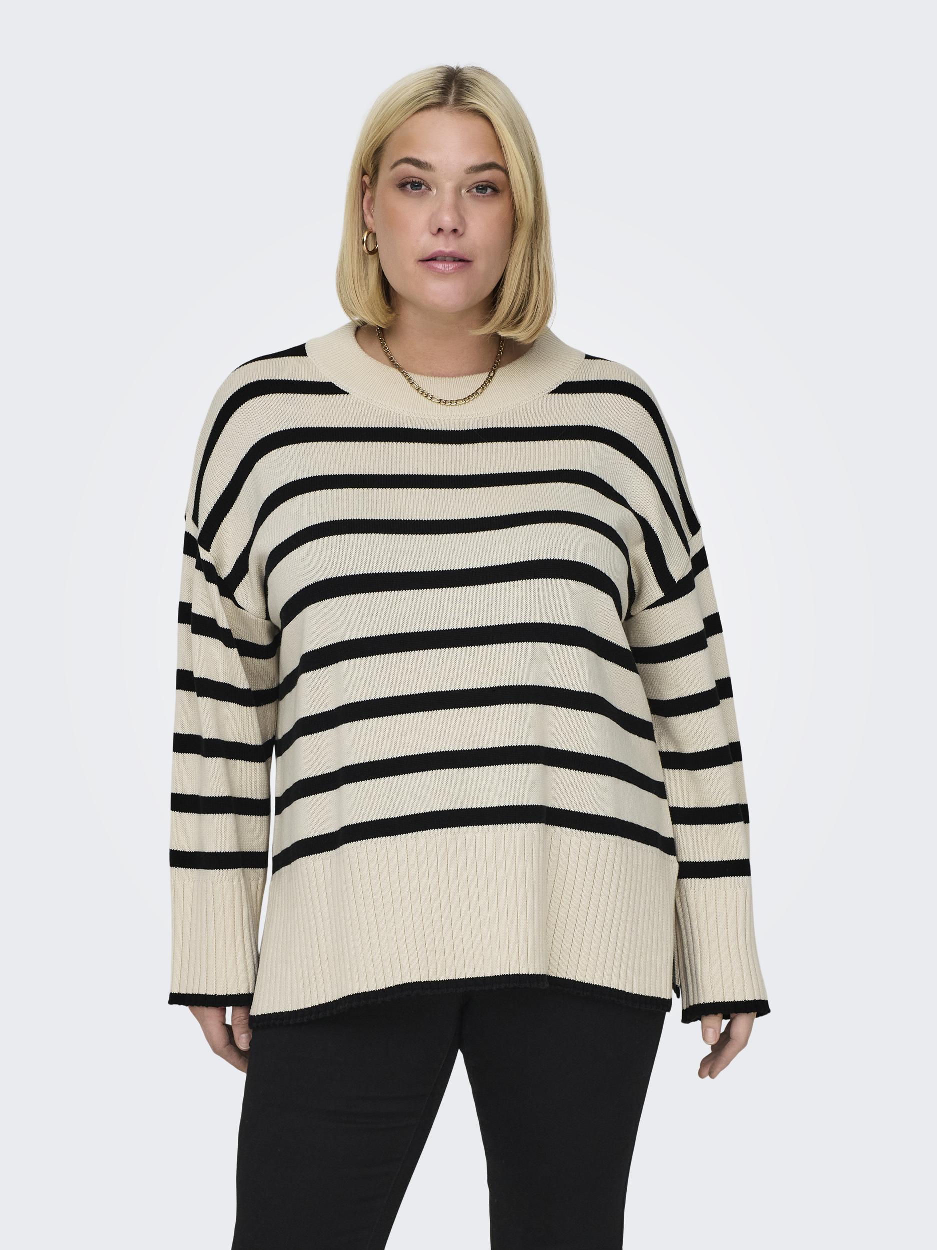 ONLY CARMAKOMA Rundhals Pullover 10731133