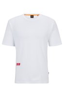 Vorschau: BOSS ORANGE Relaxed-Fit T-Shirt aus Baumwolle mit Print im Rennsport-Stil 10706364