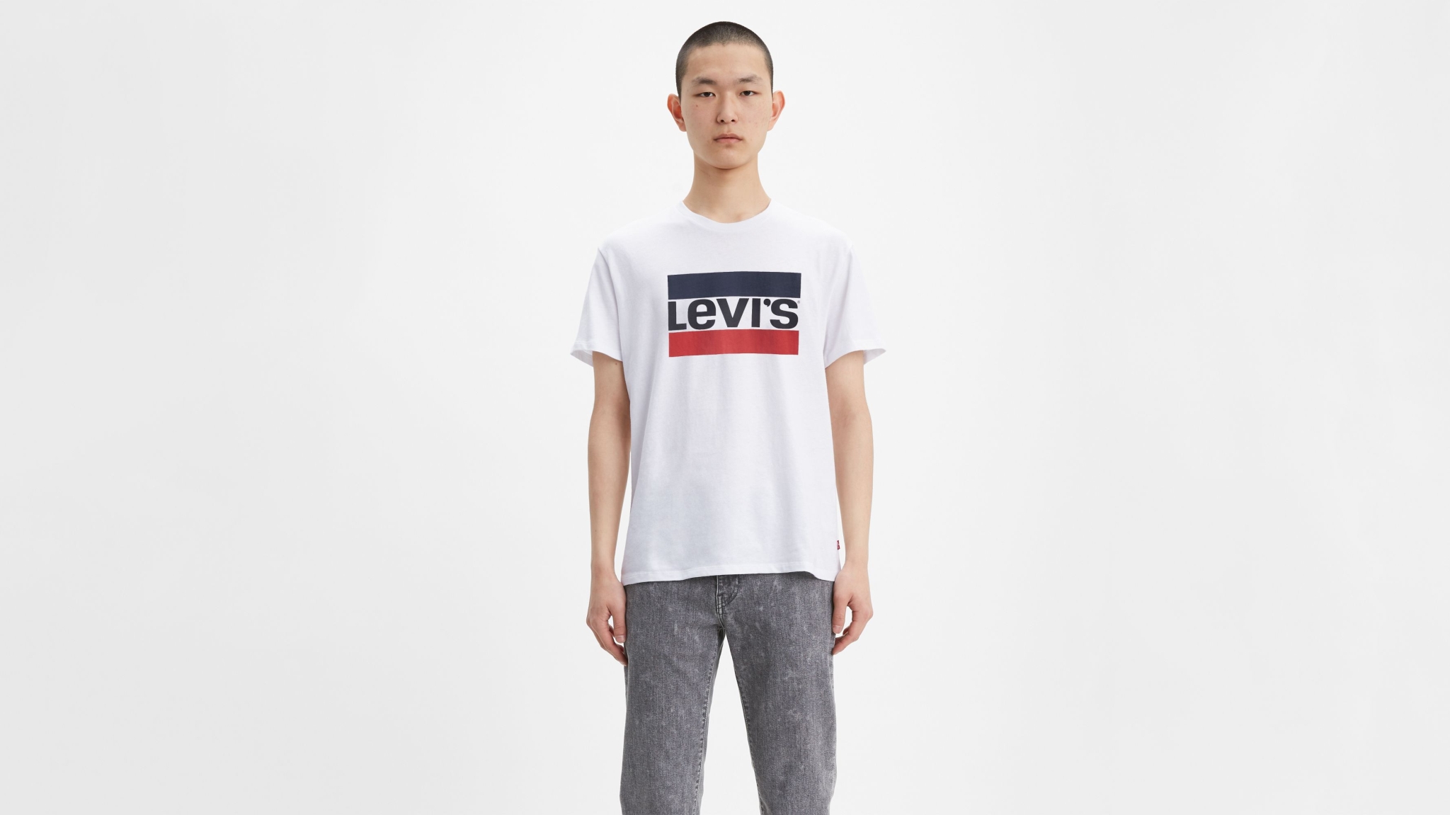 LEVI'S T-Shirt Print weiß 10397343
