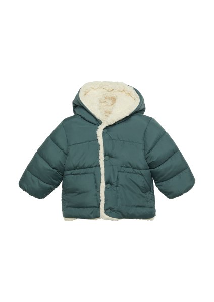 S.OLIVER Steppjacke mit Teddyplüsch-Futter 10760247