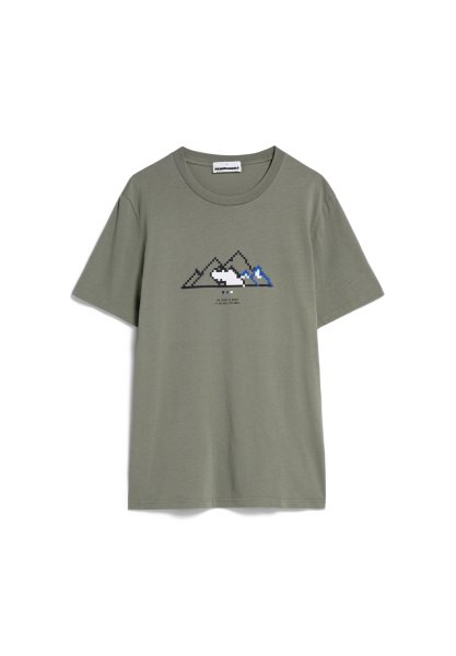 ARMEDANGELS JAAMES PIXXEL MOUNTAIN T-Shirt 10727314