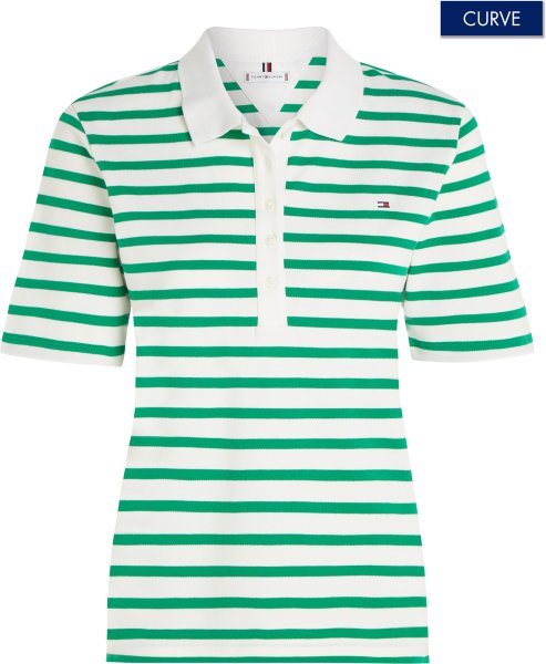 TOMMY HILFIGER CURVE Polo T-Shirt 10735854