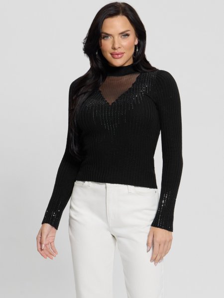 GUESS Rippstrickpullover 10794481