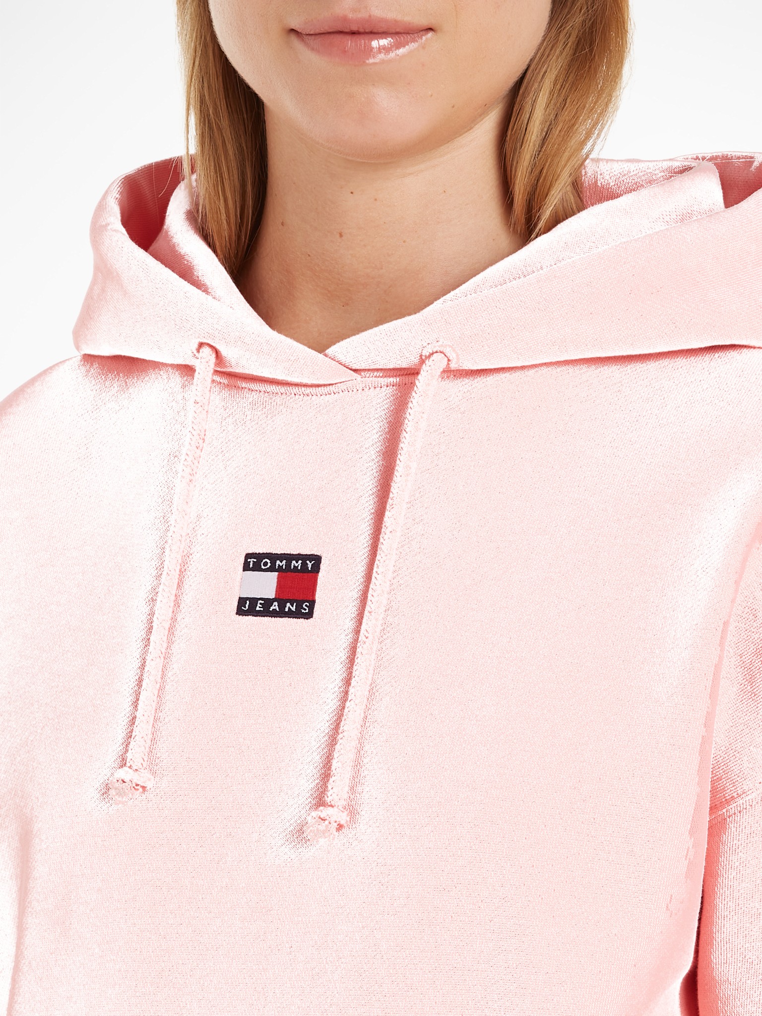 TOMMY JEANS Boxy Fit Hoodie mit Logo Badge 10733986