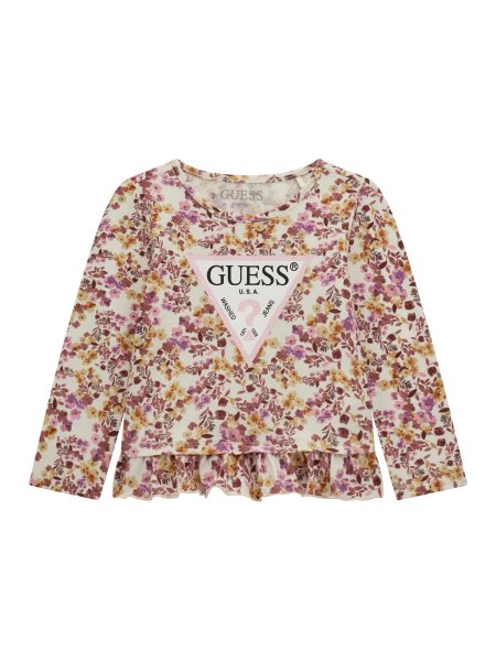 GUESS Langarmshirt mit Blumenprint 10767023