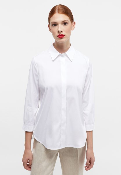 ETERNA Signature Shirt Bluse Popeline 3/4-Arm 10750336