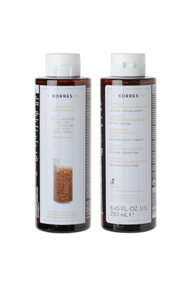 KORRES Rice Proteins & Linden Shampoo für feines Haar