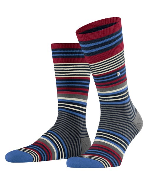 BURLINGTON Stripe Herren Socken 10475744