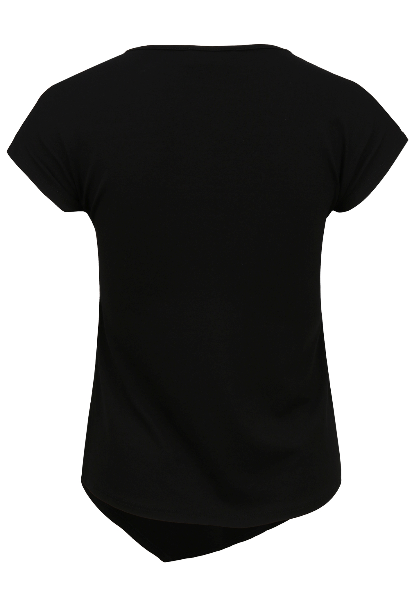 DORIS STREICH T-Shirt mit asymmetrischem Saum und Kurzarm 10506606