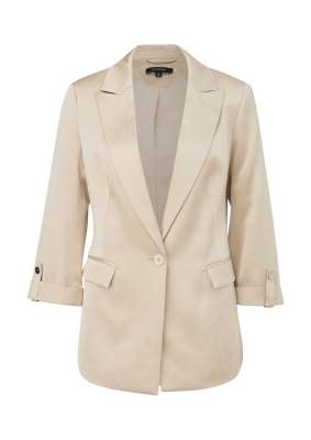 COMMA Satinierter Blazer mit 3/4-Ärmel 10746277 kaufen | WÖHRL
