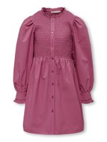 Vorschau: ONLY KIDS Kleid mit gesmokten Details 10716686