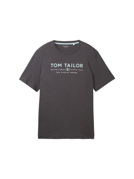 TOM TAILOR T-Shirt mit Logo Print 10775828