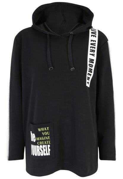 DORIS STREICH Sweatshirt mit Hoody und Tasche 10766905