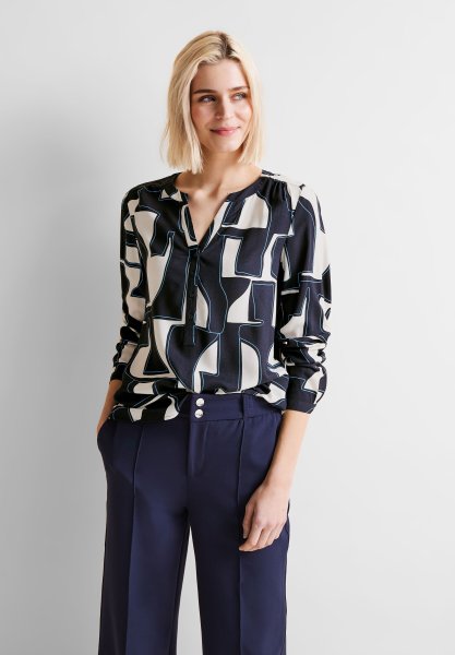 STREET ONE Bluse mit Muster 10750088 kaufen | WÖHRL