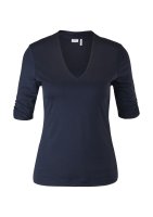 Vorschau: S.OLIVER BLACK LABEL T-Shirt mit V-Ausschnitt 10688967