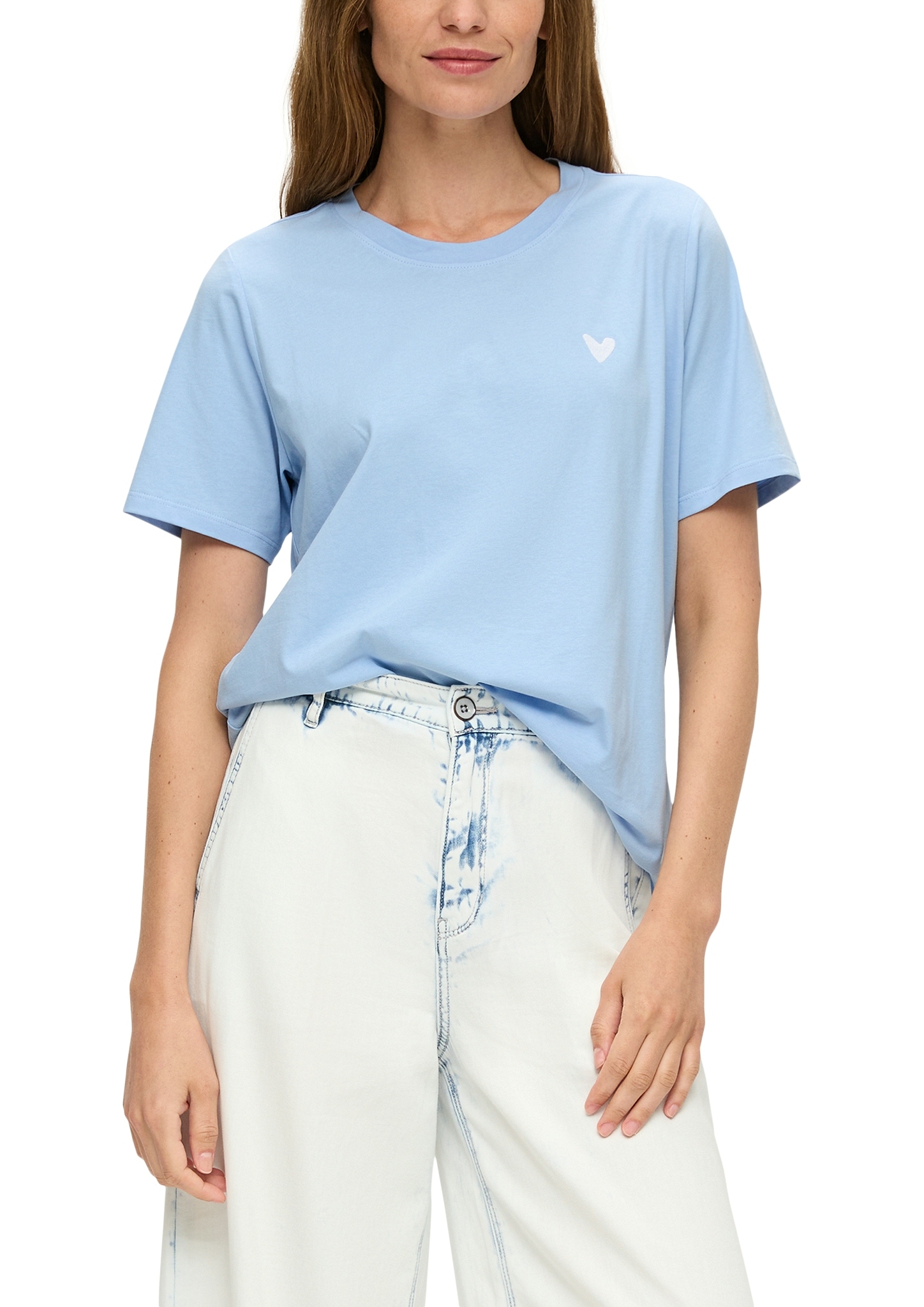 S.OLIVER Jersey-Shirt im Relaxed Fit mit Grafikprint 10765673 