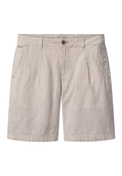 COLOURS & SONS Leinenshorts kariert 10739245