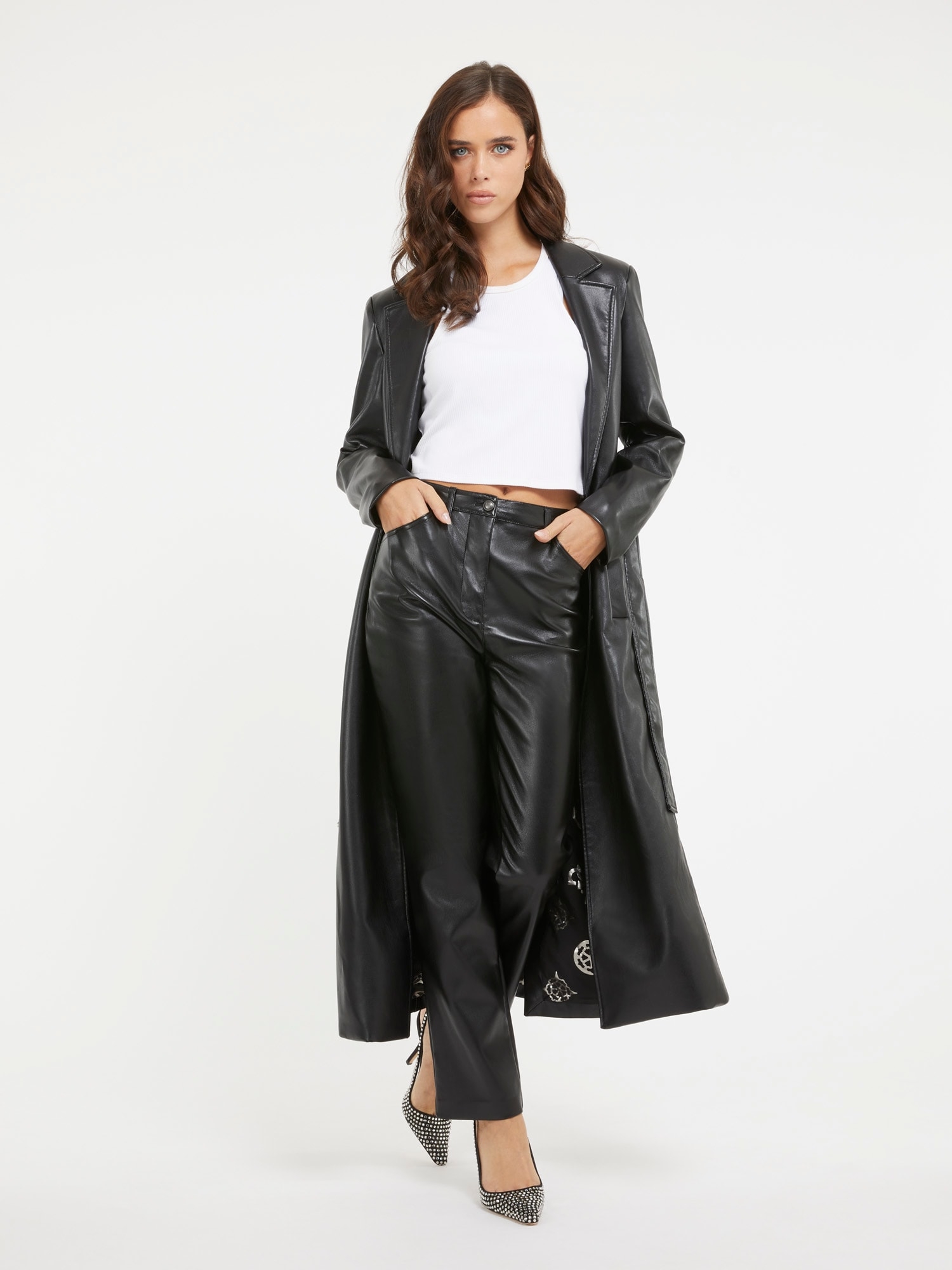 GUESS GEA Trenchcoat aus Kunstleder 10727987 kaufen | WÖHRL