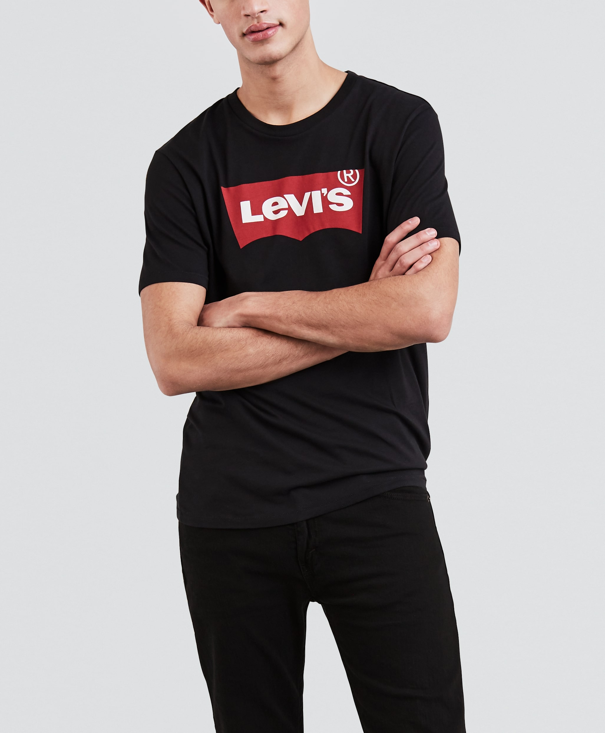 LEVI'S T-Shirt Print schwarz 10268229