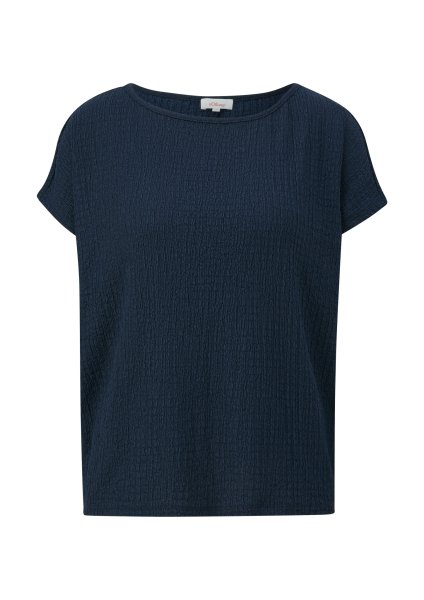 S.OLIVER Relaxed-Fit-Shirt in Struktur-Optik 10764953 kaufen | WÖHRL