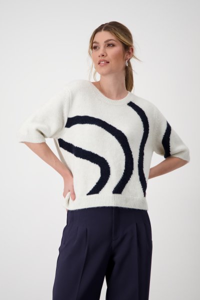 MONARI Strickpullover mit Intarsienmuster 10762578