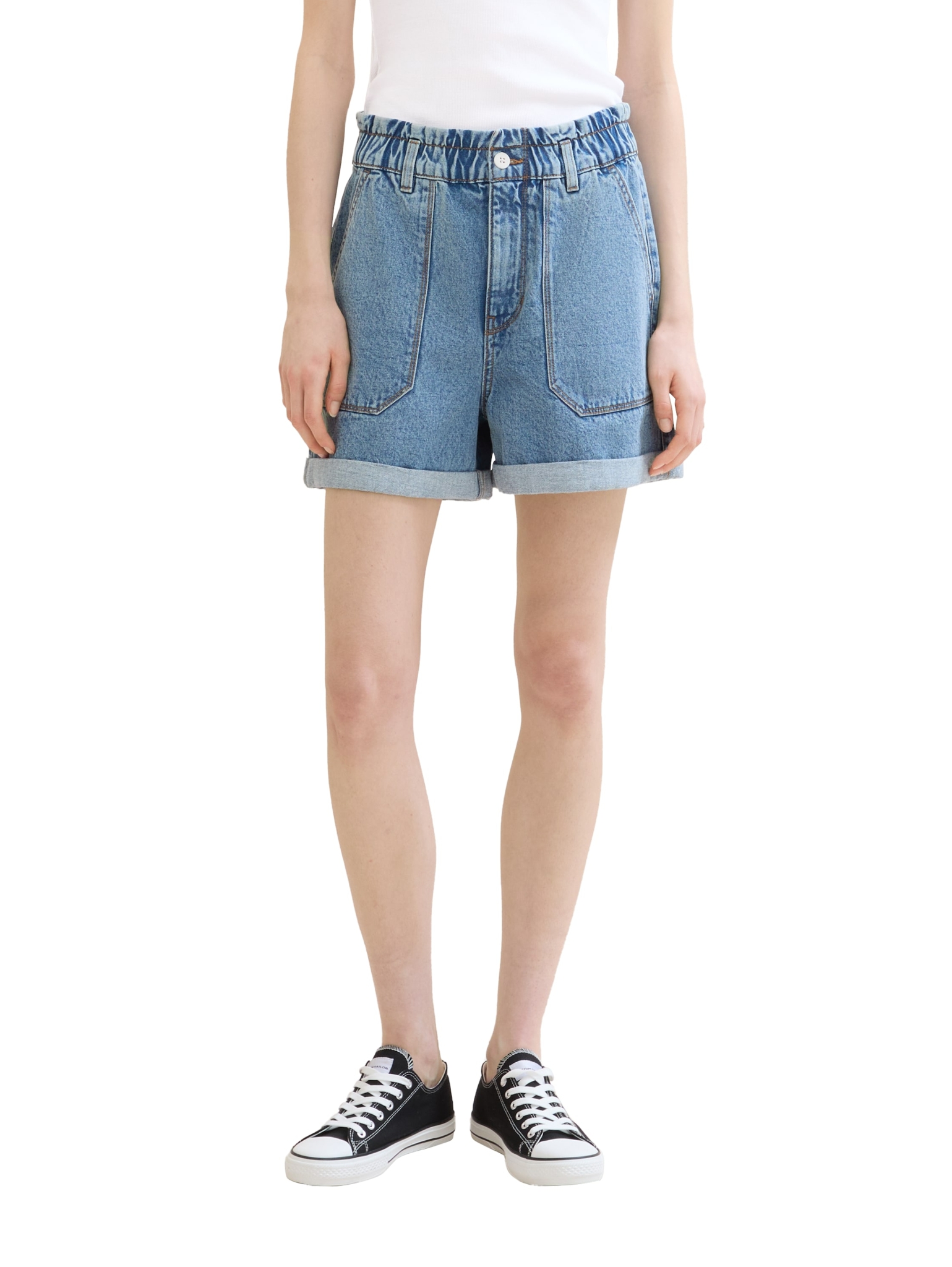 TOM TAILOR DENIM Relaxed Jeans Shorts 10764445